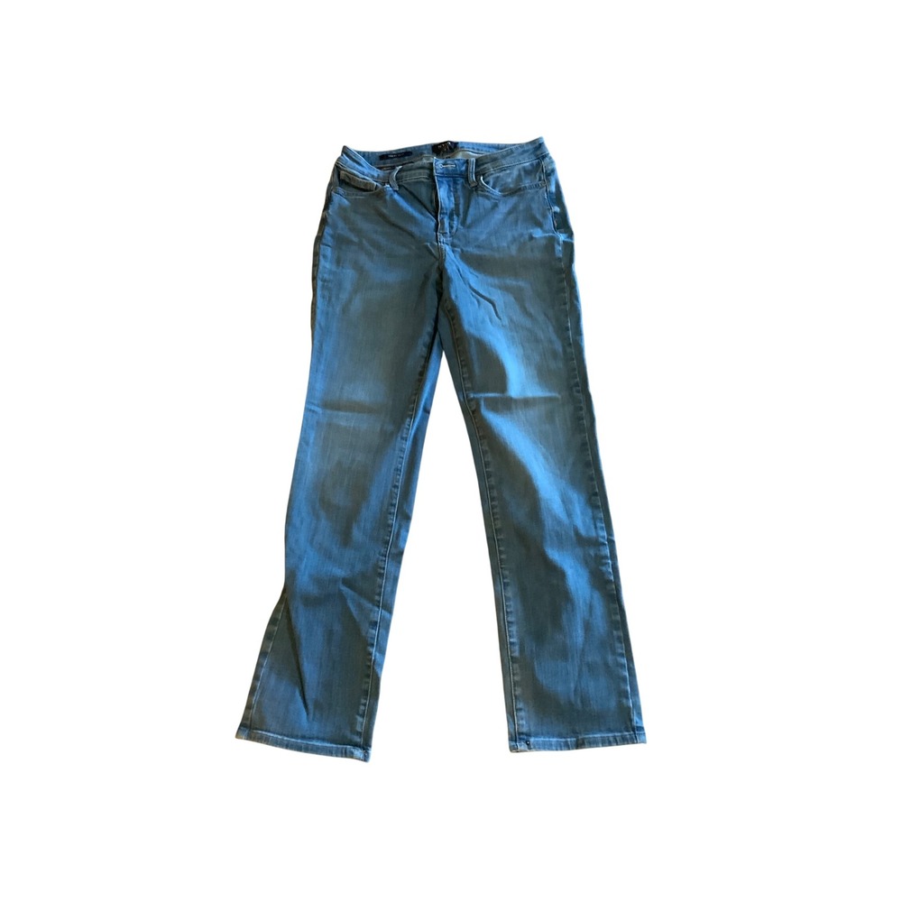 NYDJ Sheri Slim Jeans Womens 6 Medium Wash Sure Stretch Lift Tuck Denim Pants